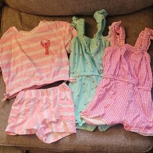 Old Navy Kids Pajama Set - Pink and Mint